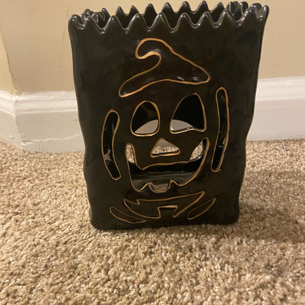 halloween candle holder